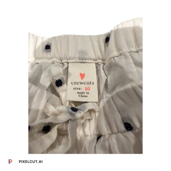 Crewcuts Girls White Skirt Size 10 - Picture 4 of 8